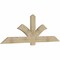 Ekena Millwork Redmond Rough Sawn Timber Gable Bracket, Douglas Fir, 84"W x 28"H x 2"D x 6"F, 8/12 Pitch GBW084X28X0206RED00RDF - alternate 5